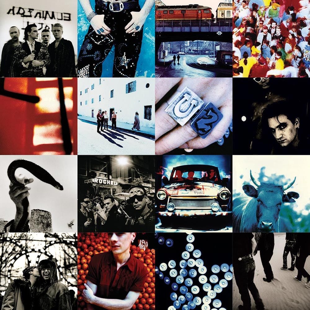 U2 Achtung Baby album cover