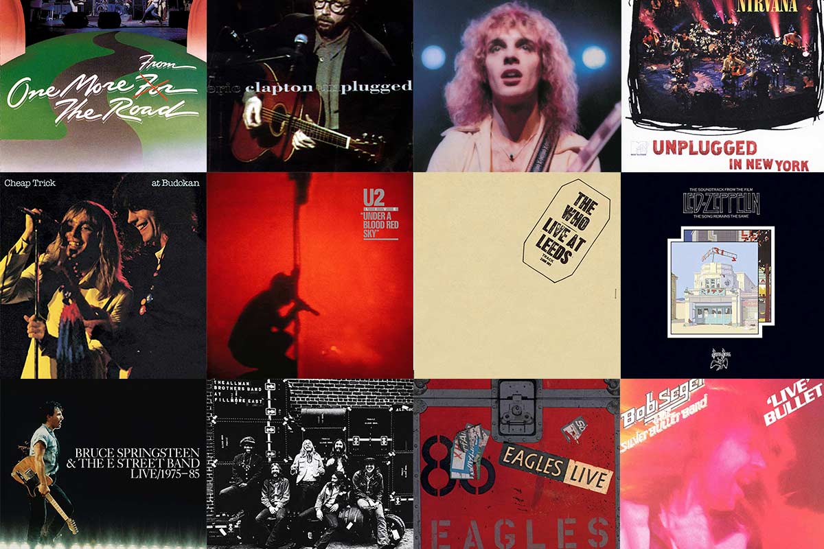 12 Most Influential Live Classic Rock Albums Of All Time Classics Du Jour