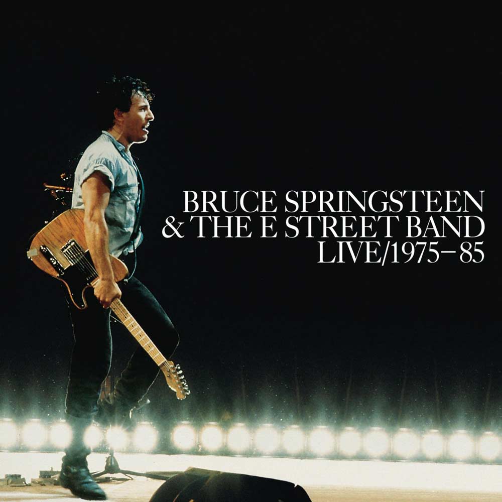 Springsteen Live 1975-85 album cover