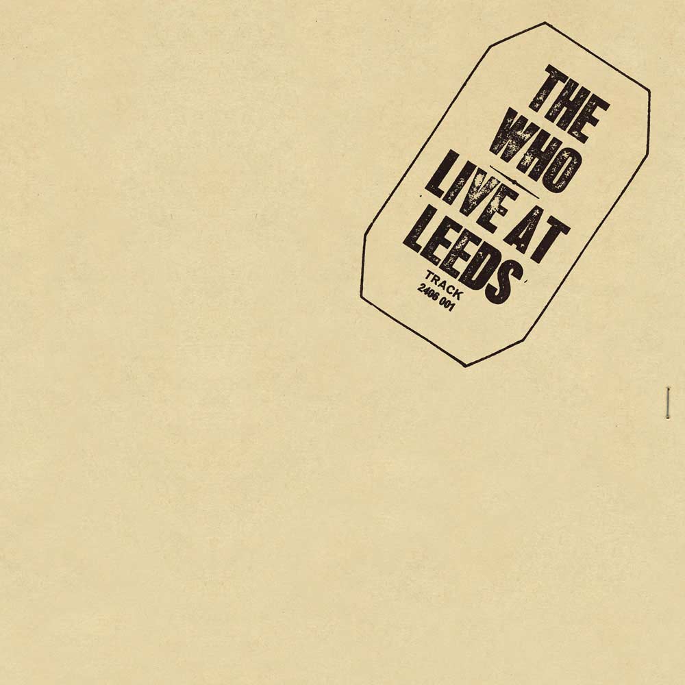 The Who Live at Leeds album cover