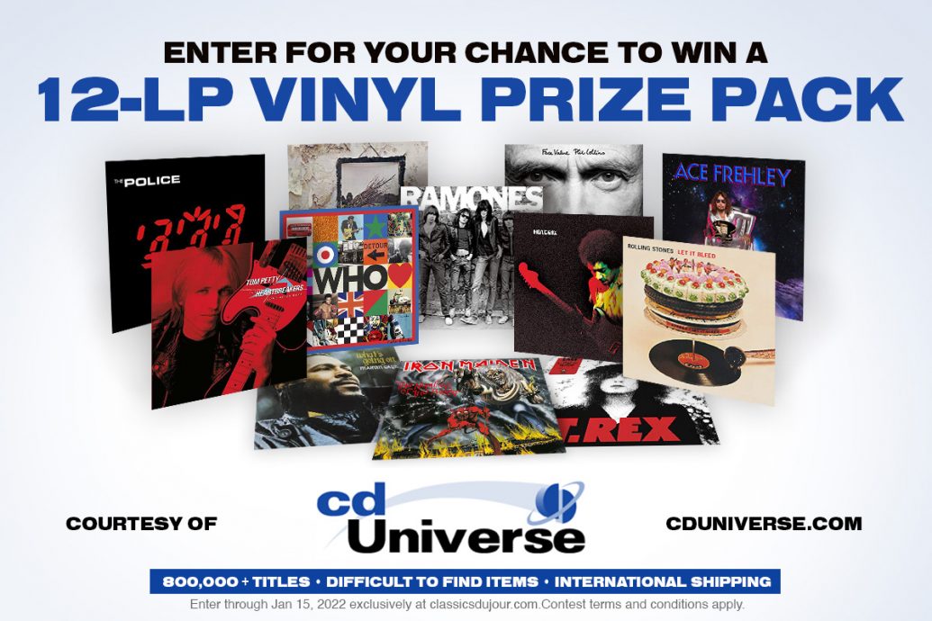 Vinyl Prize Pack contest giveaway