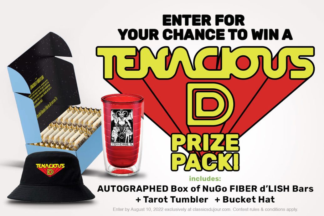 Tenacious D merch prize pack