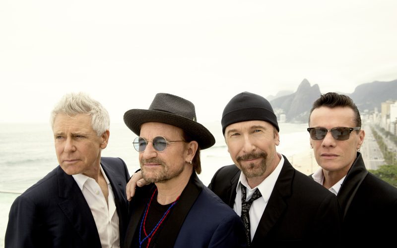 U2 photo by Helena Christensen